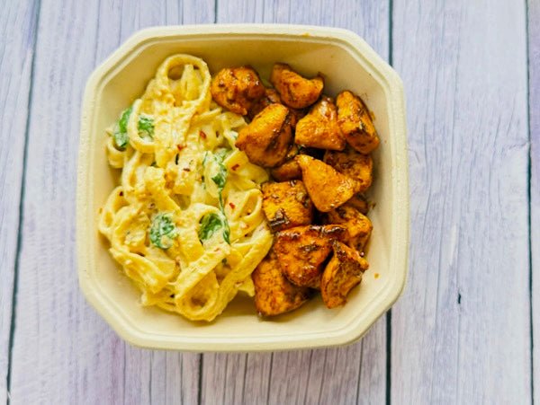 Chicken Alfredo - haadishealthymeal